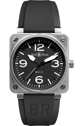 Bell & Ross BR0192-BL-CER/SRB