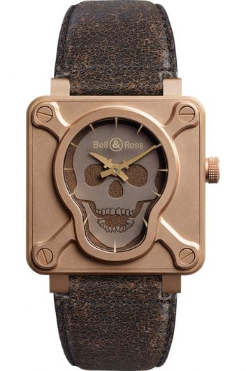 Bell & Ross BR0192-SKULL-BR