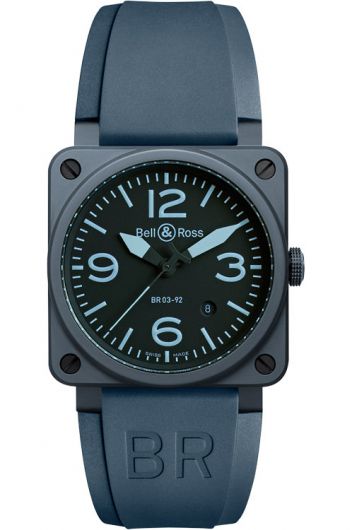 Bell & Ross BR0392-CERAM-BLUE