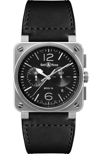 Bell & Ross BR0394-BL-SI/SCA