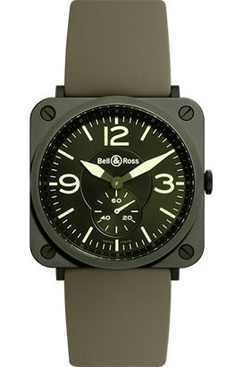 Bell & Ross BRS-CERAM-MIL/SRB