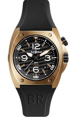 Bell & Ross BR02-PINKGOLD