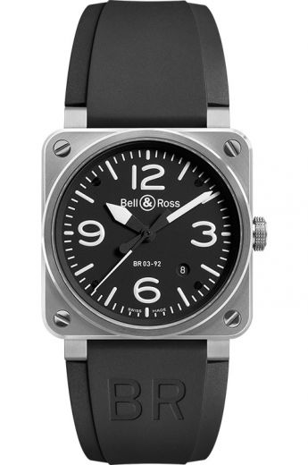 Bell & Ross Aviation BR0392-BL-ST