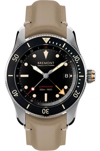 Bremont S302 S302-BK-R-S