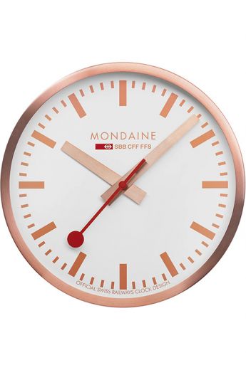 Mondaine Wall Clock A990.CLOCK.18SBK