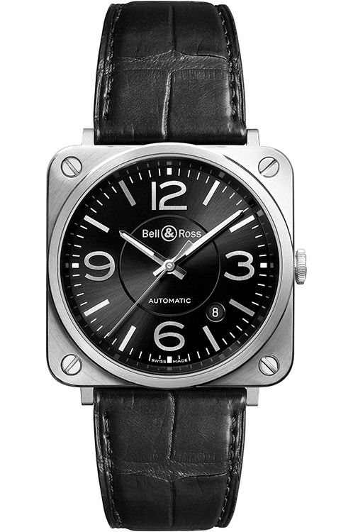 Bell & Ross BR S officer Black