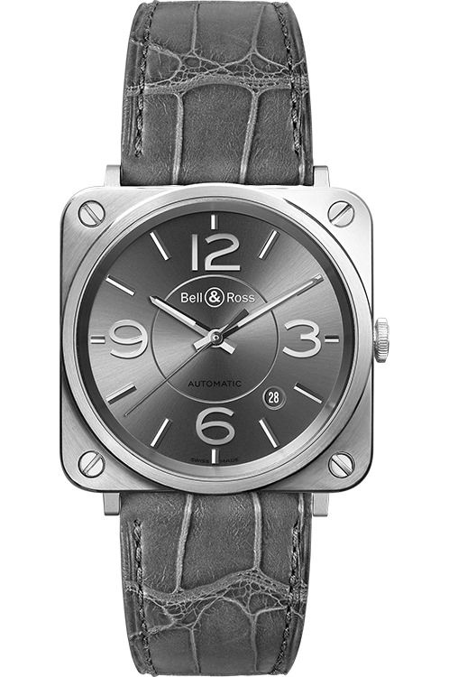 Bell & Ross BR S Officer  Ruthenium