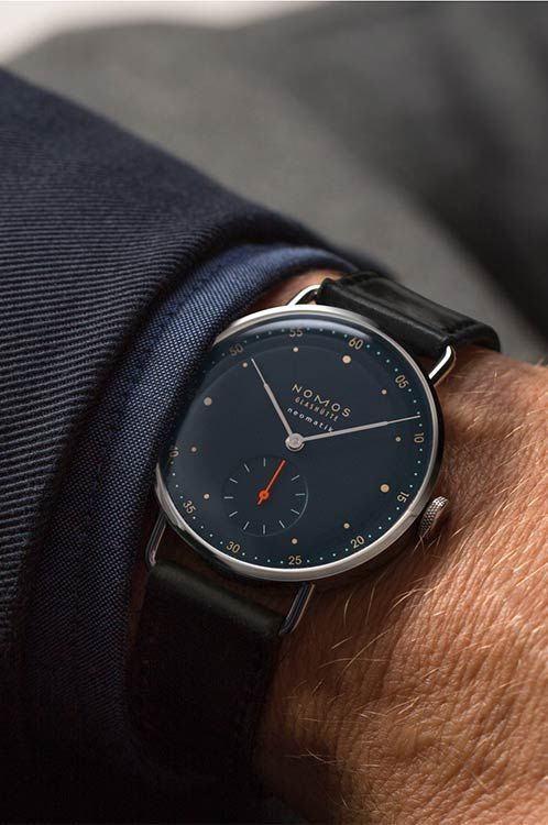 Nomos Glashutte Metro Neomatik Nachtblau