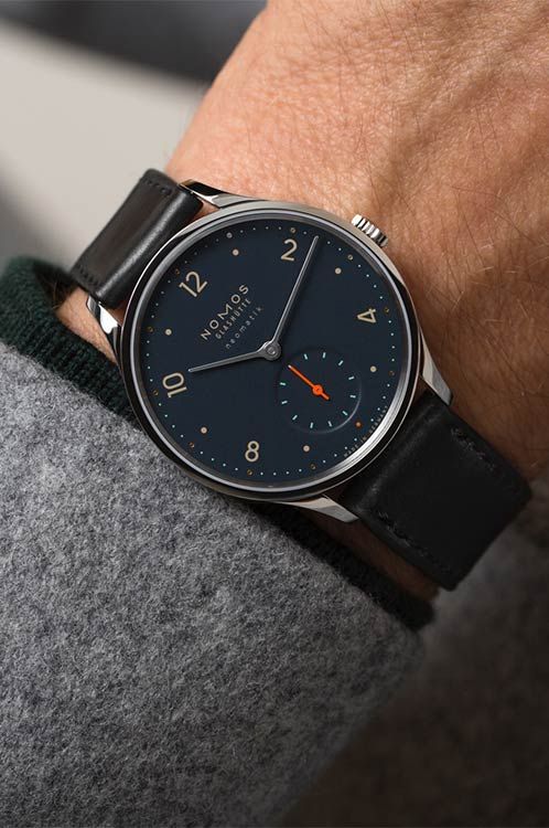 Nomos Glashutte Minimatik Nachtblau