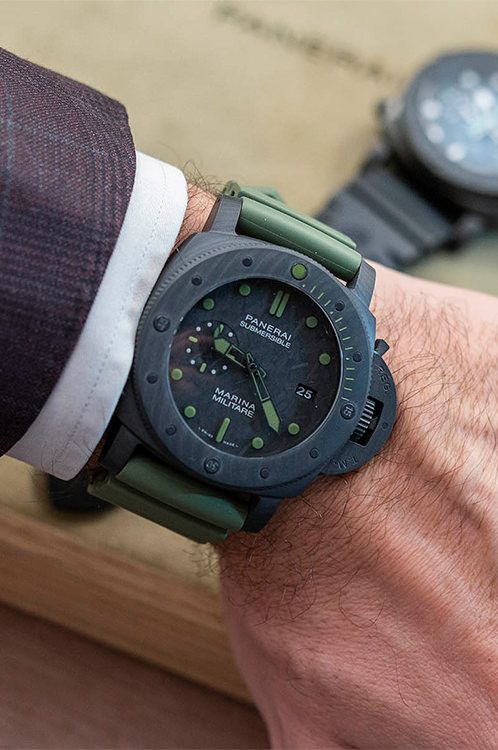 Panerai Submersible Marina Militare Carbotech