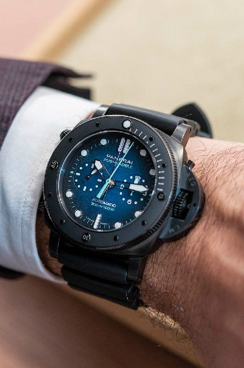 Panerai Submersible Chrono Guillaume Nery Edition