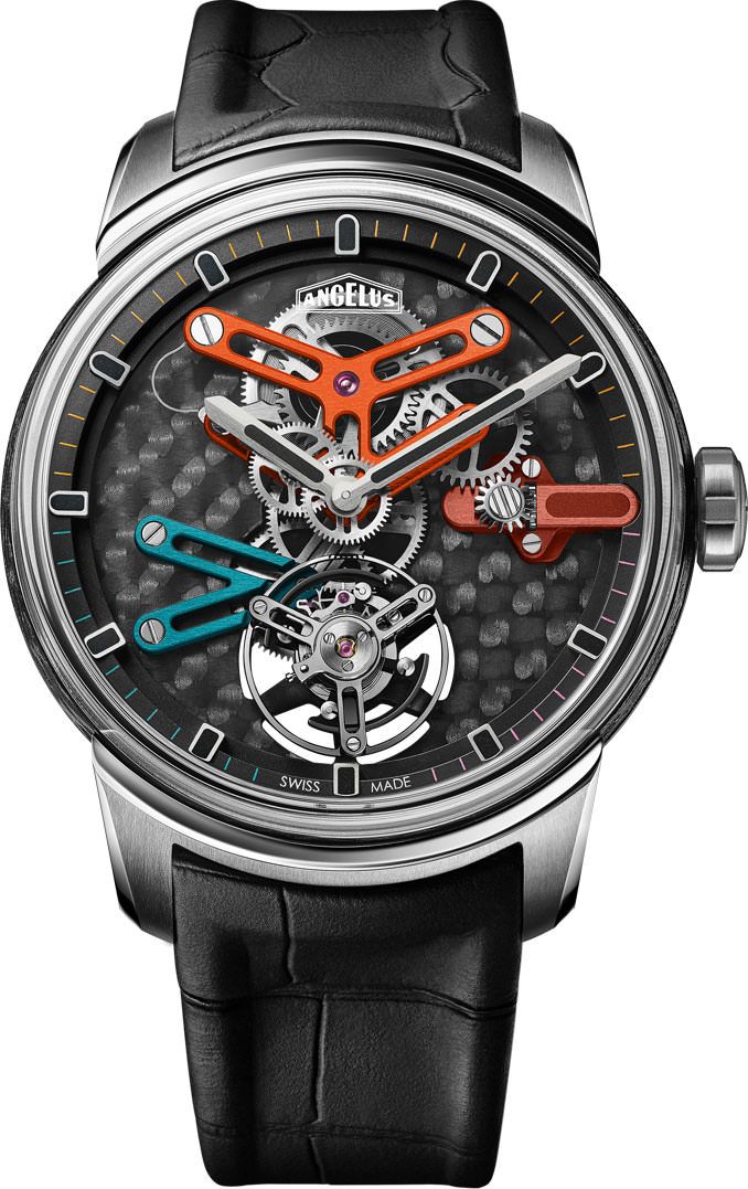 Angelus Urban Collection U23 Skeleton Dial 42 mm Manual Winding Watch For Men - 1