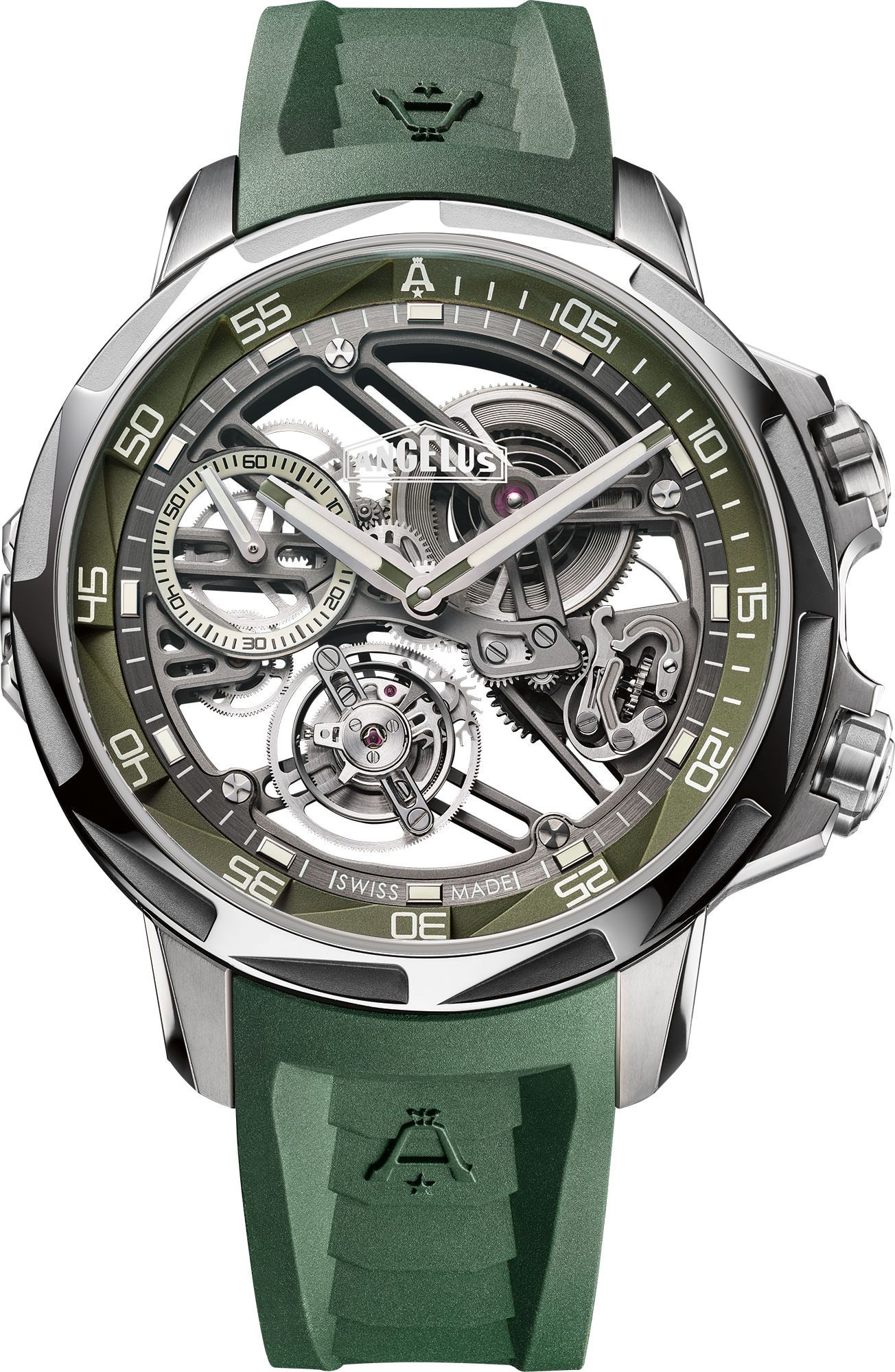 Angelus Urban Collection U53 Skeleton Dial 46 mm Manual Winding Watch For Men - 1