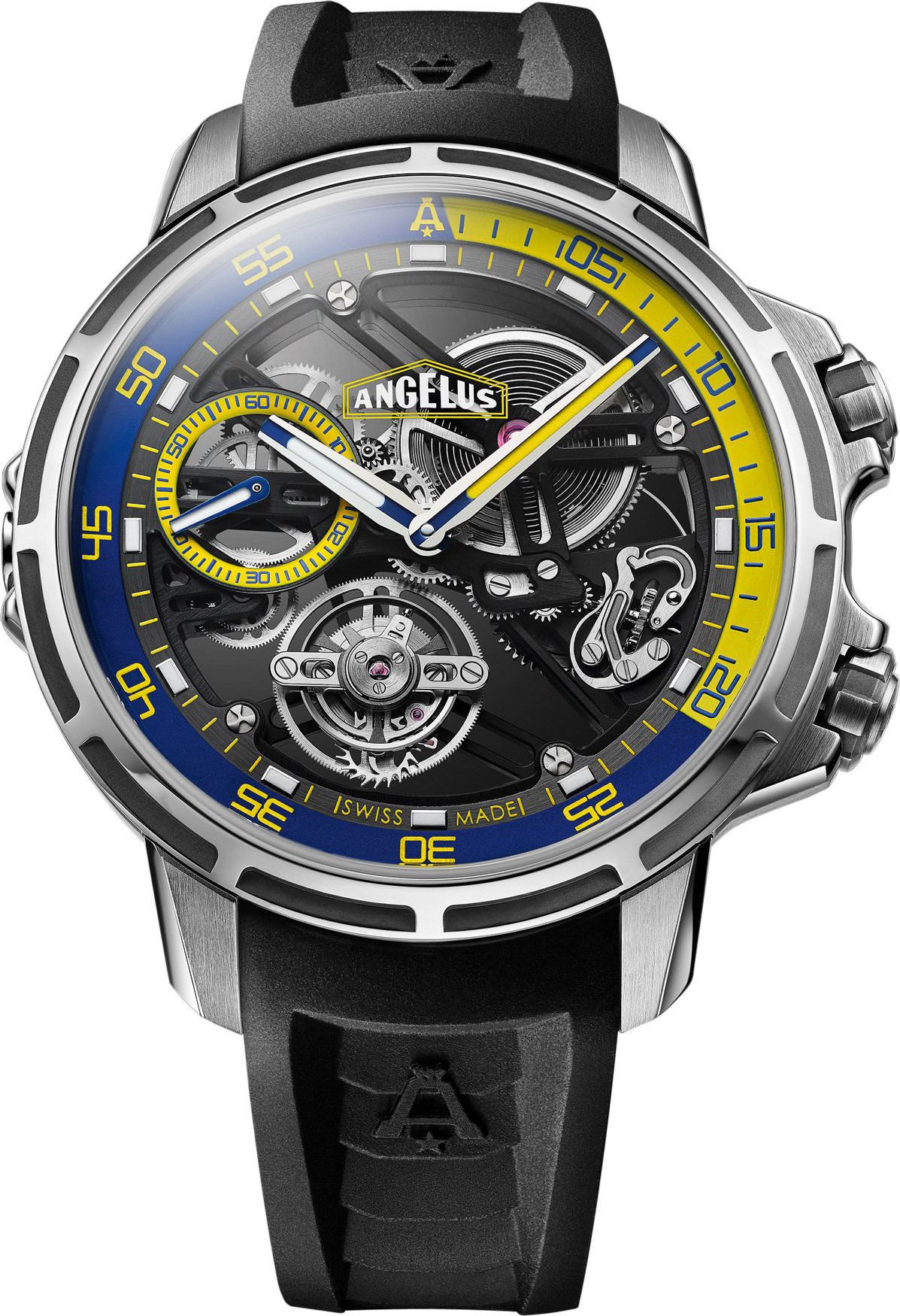 Angelus Urban Collection U50 Skeleton Dial 45 mm Manual Winding Watch For Men - 1