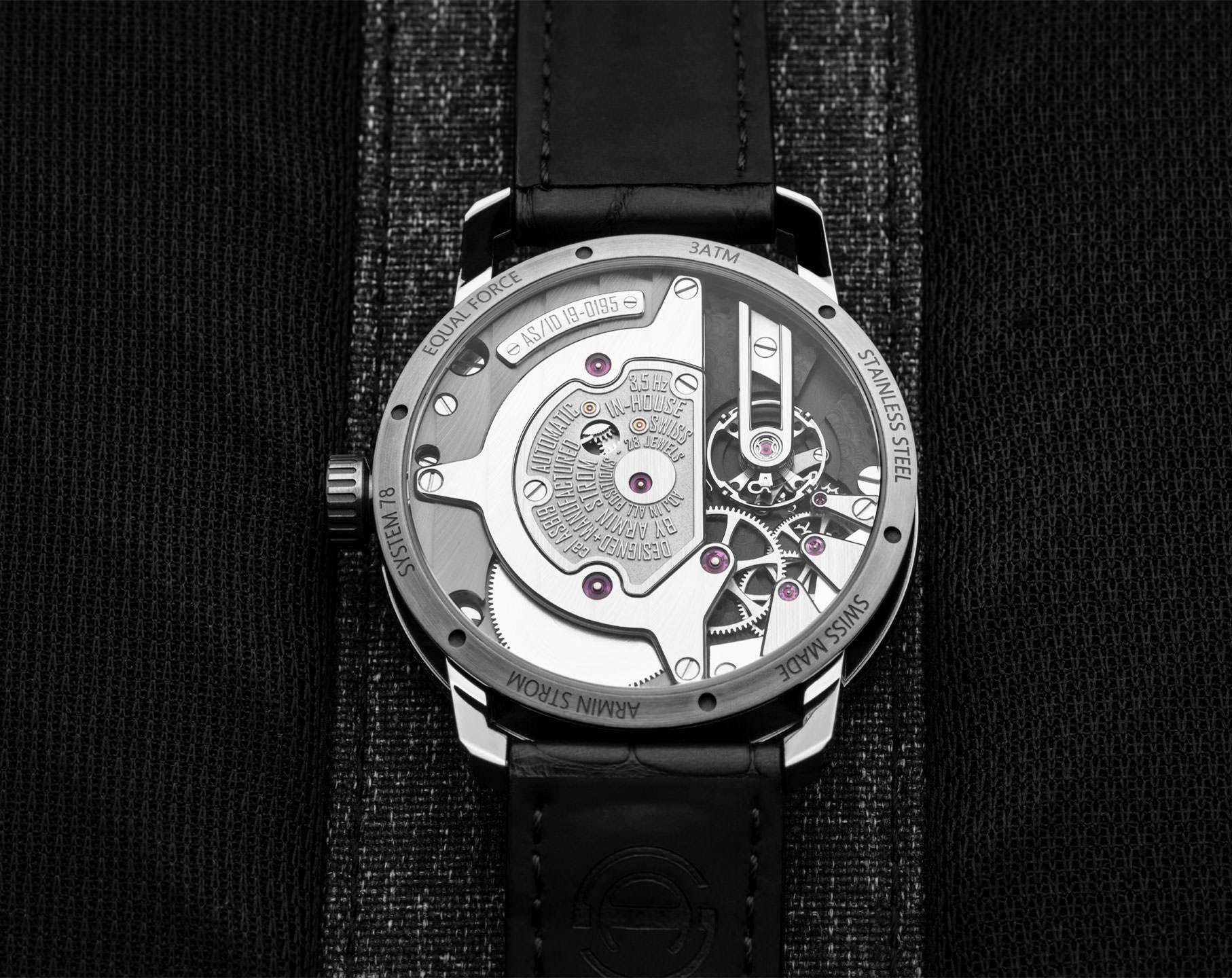 Armin Strom System 78 Gravity Equal Force Skeleton Dial 41 mm Automatic Watch For Men - 3