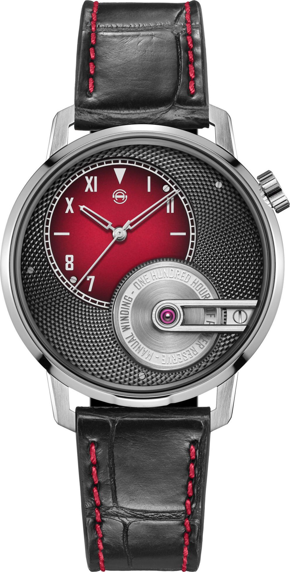 Armin Strom System 78 Tribute 1 Burgundy Dial 38 mm Manual Winding Watch For Men - 1