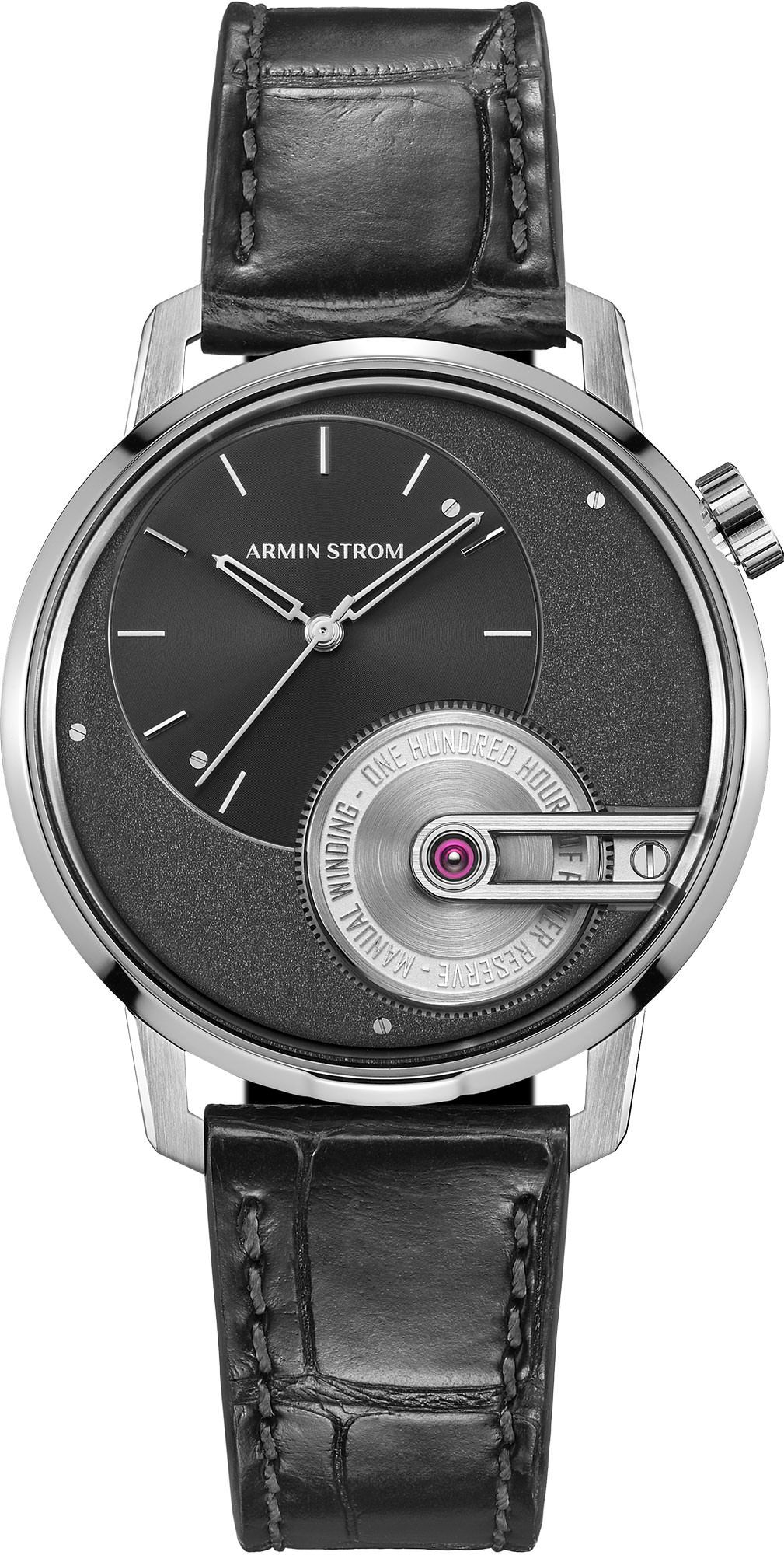 Armin Strom System 78 Tribute 1 Black Dial 38 mm Manual Winding Watch For Men - 1