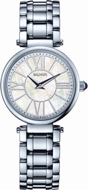 Balmain Bellafina Lady Round  MOP Dial 30 mm Quartz Watch For Women - 1