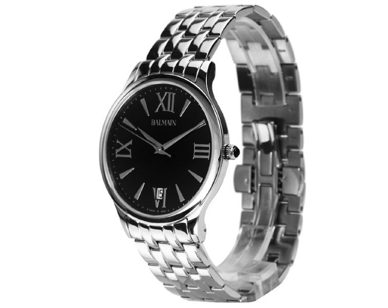 Balmain Classic R Gent  Black Dial 40 mm Quartz Watch For Men - 3