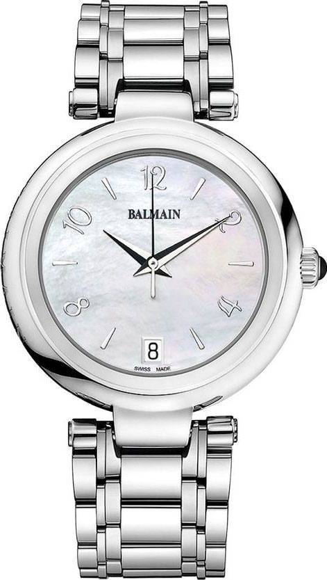 Balmain Excessive Round  MOP Dial 29 mm Quartz Watch For Women - 1