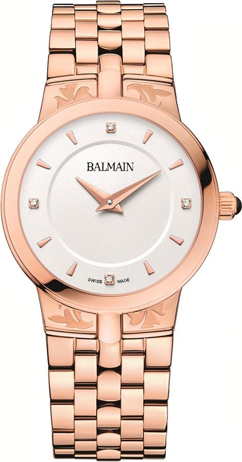 Balmain Lady Arabesques  White Dial 31 mm Quartz Watch For Women - 1