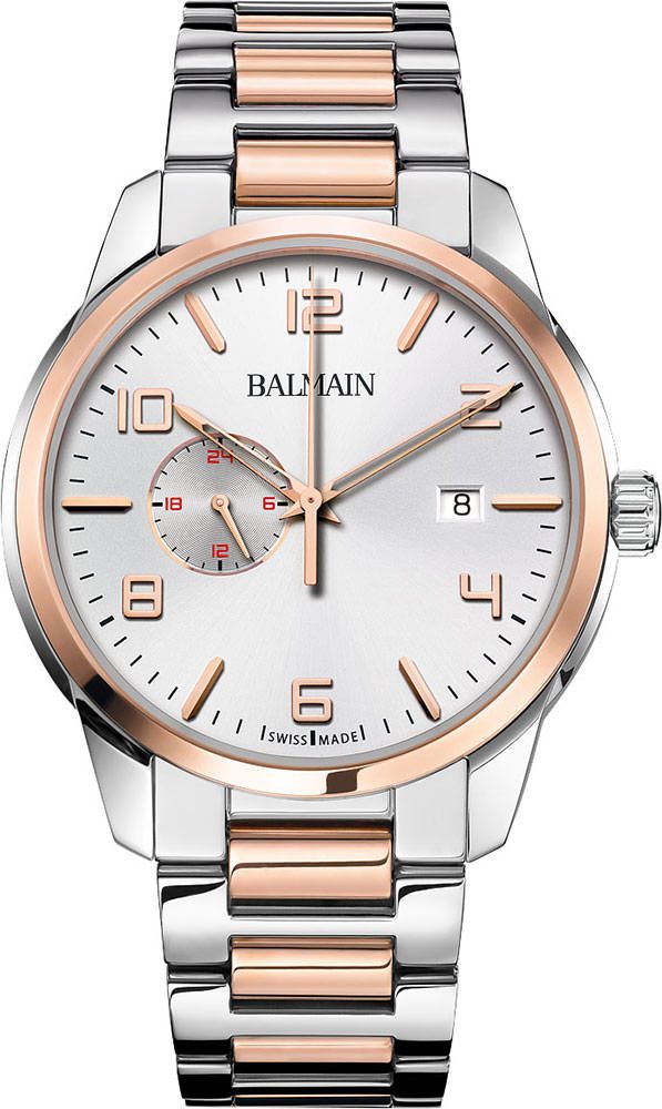 Balmain Madrigal Downtown Silver Dial 42 mm Quartz Watch For Men - 1