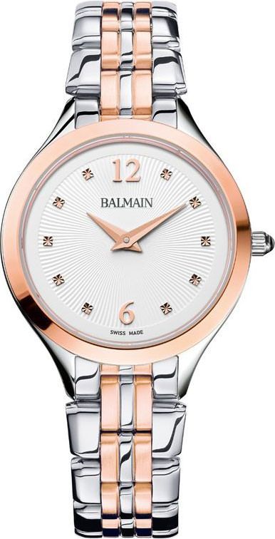 Balmain Maestria Lady  Silver Dial 30 mm Quartz Watch For Women - 1