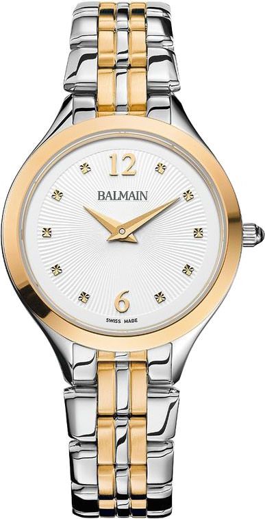 Balmain Maestria Lady  White Dial 30 mm Quartz Watch For Women - 1