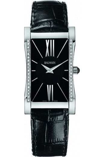 Balmain Miss Balmain II  Black Dial 24 mm Quartz Watch For Women - 1