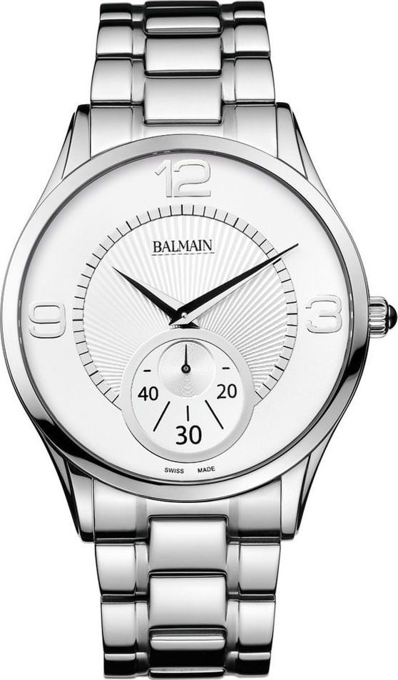 Balmain Tradition Classic R Grande Tradition White Dial 43.6 mm Quartz Watch For Women - 1