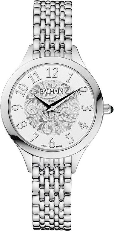 Balmain Tradition  Silver Dial 36 mm Quartz Watch For Women - 1