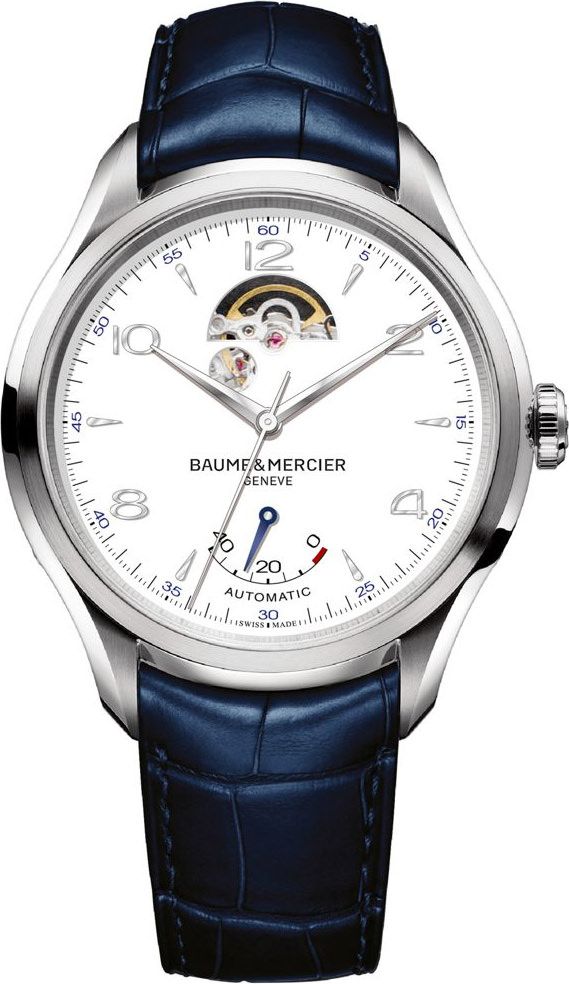 Baume & Mercier Clifton  White Dial 43 mm Automatic Watch For Men - 1