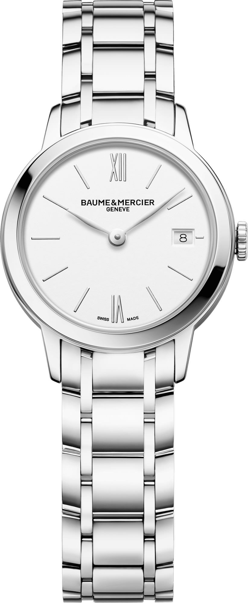 Baume & Mercier Classima  White Dial 27 mm Quartz Watch For Women - 1