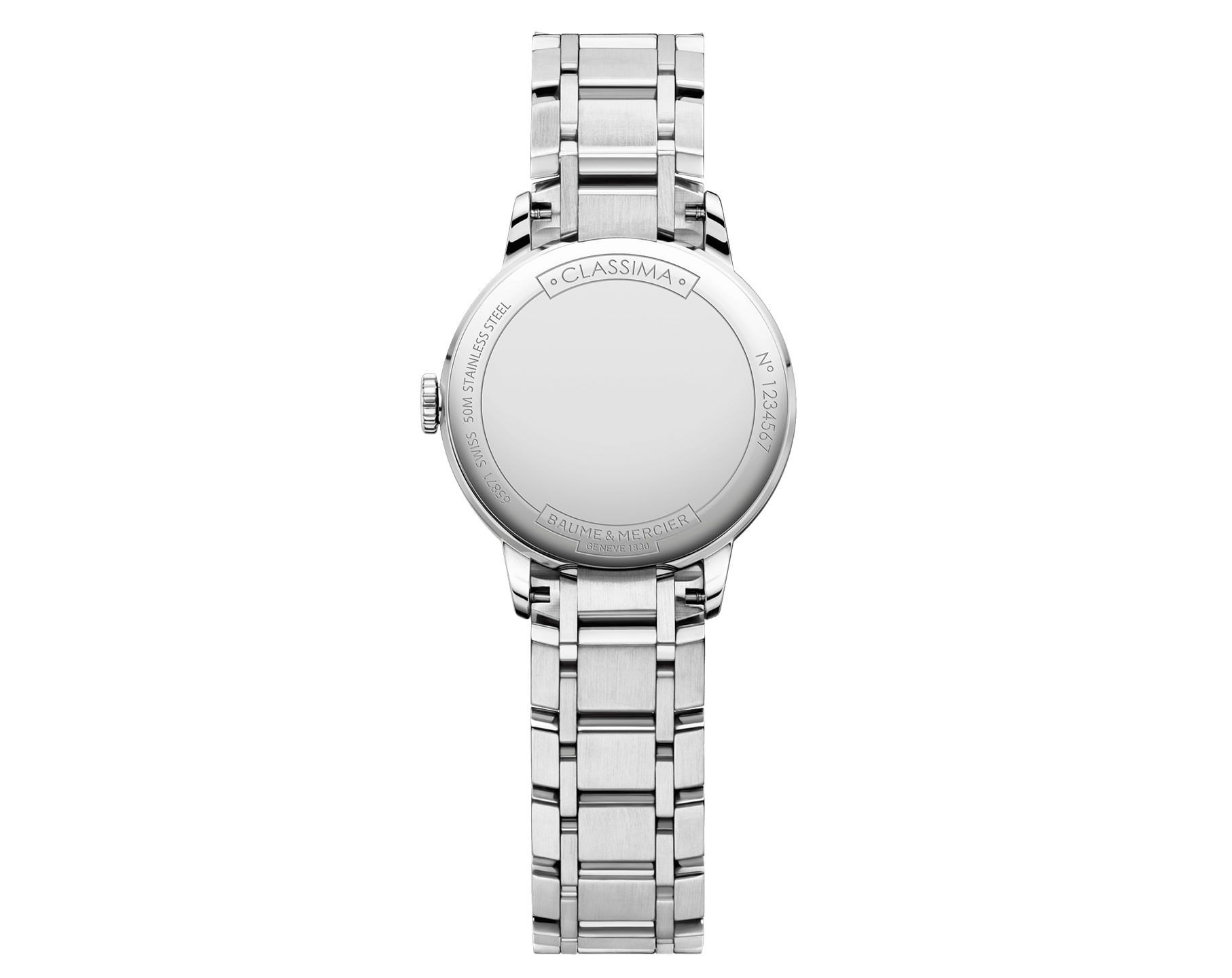 Baume & Mercier Classima  White Dial 27 mm Quartz Watch For Women - 2