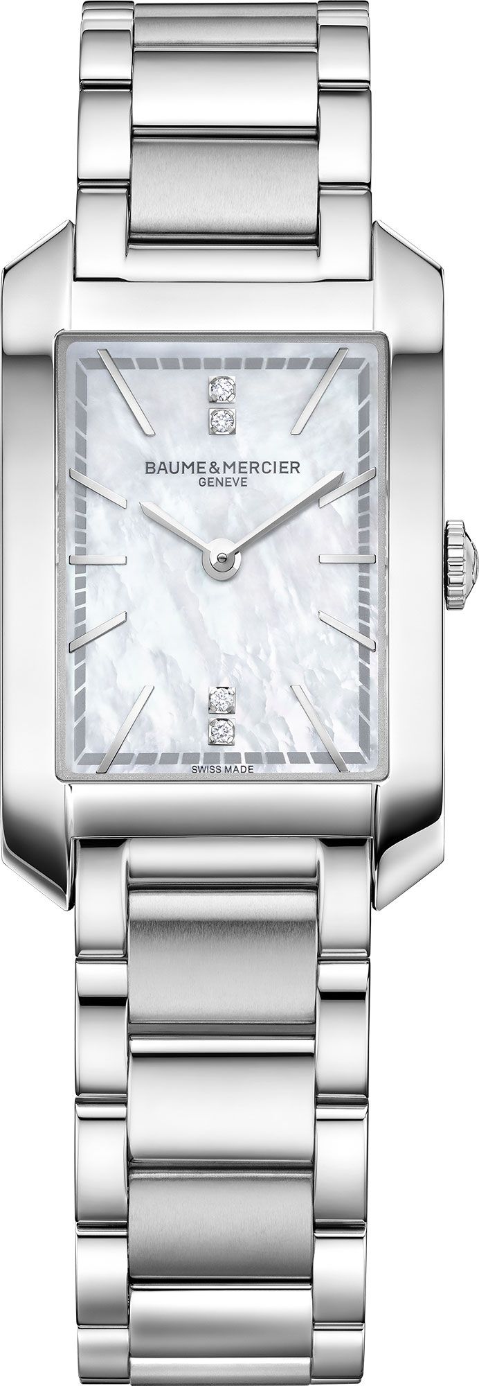 Baume & Mercier Hampton  MOP Dial 22 mm Quartz Watch For Women - 1