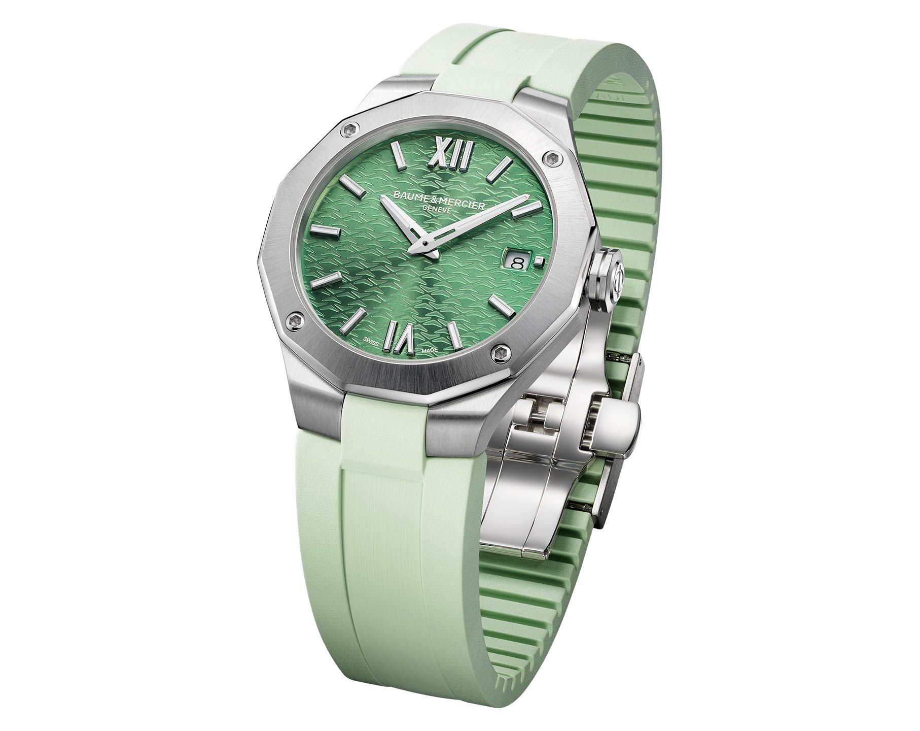 Baume & Mercier Riviera  Green Dial 36 mm Quartz Watch For Women - 2