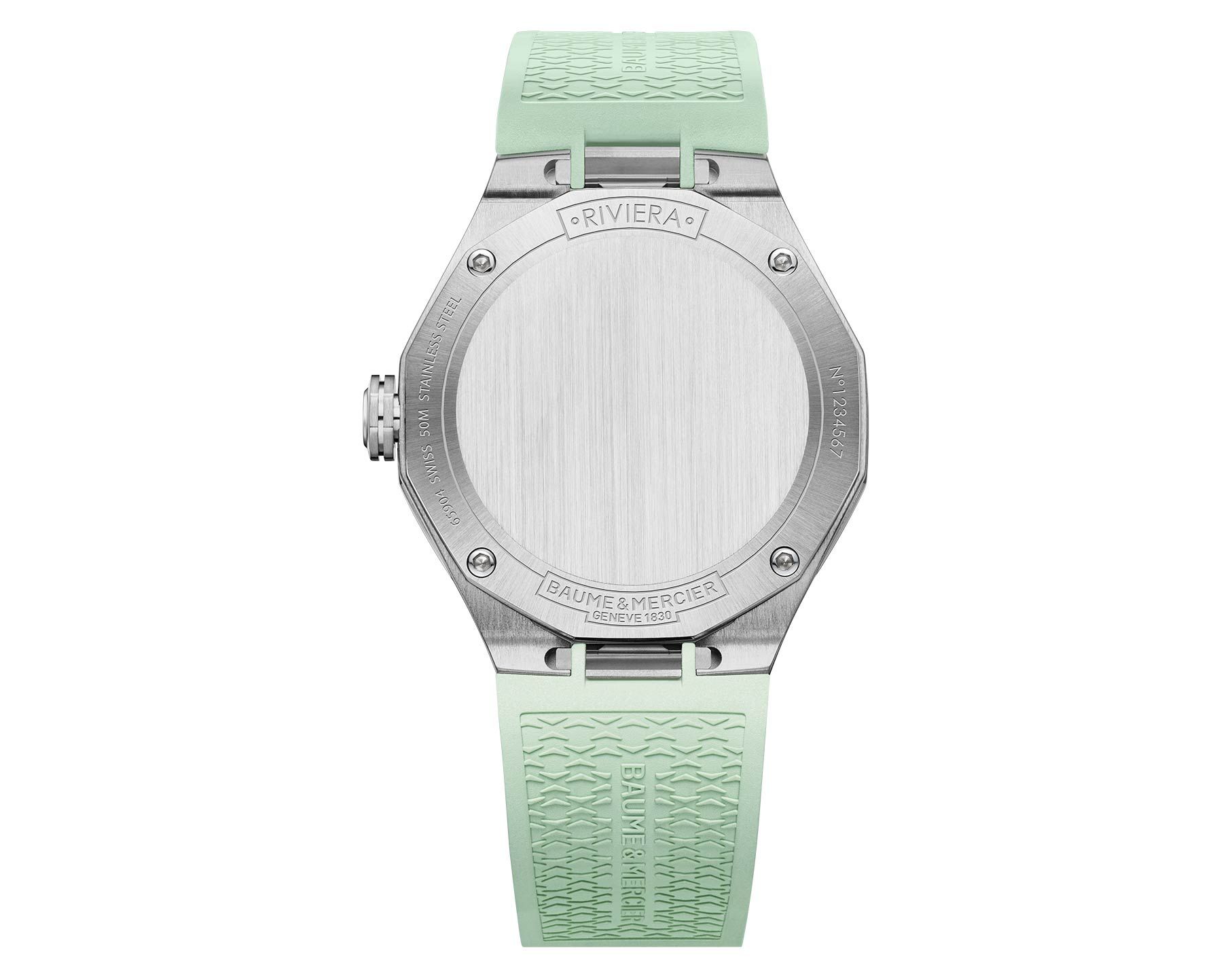 Baume & Mercier Riviera  Green Dial 36 mm Quartz Watch For Women - 3