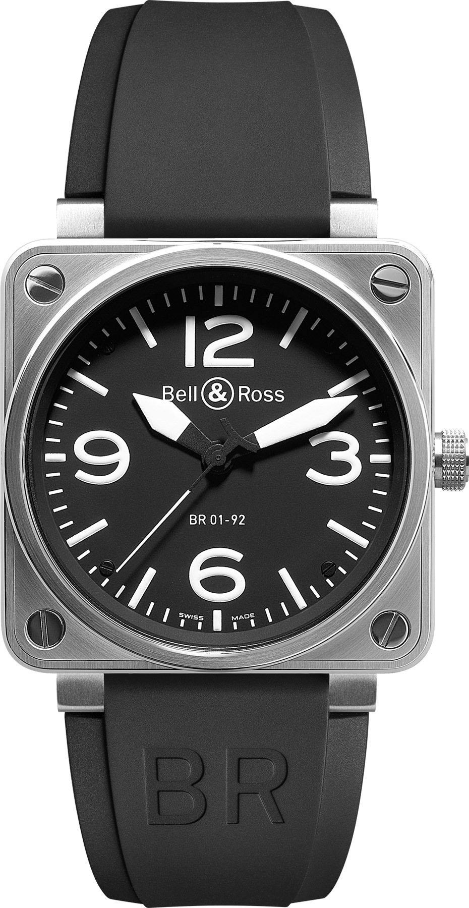 Bell & Ross Aviation BR 01-92 Black Dial 46 mm Automatic Watch For Men - 1