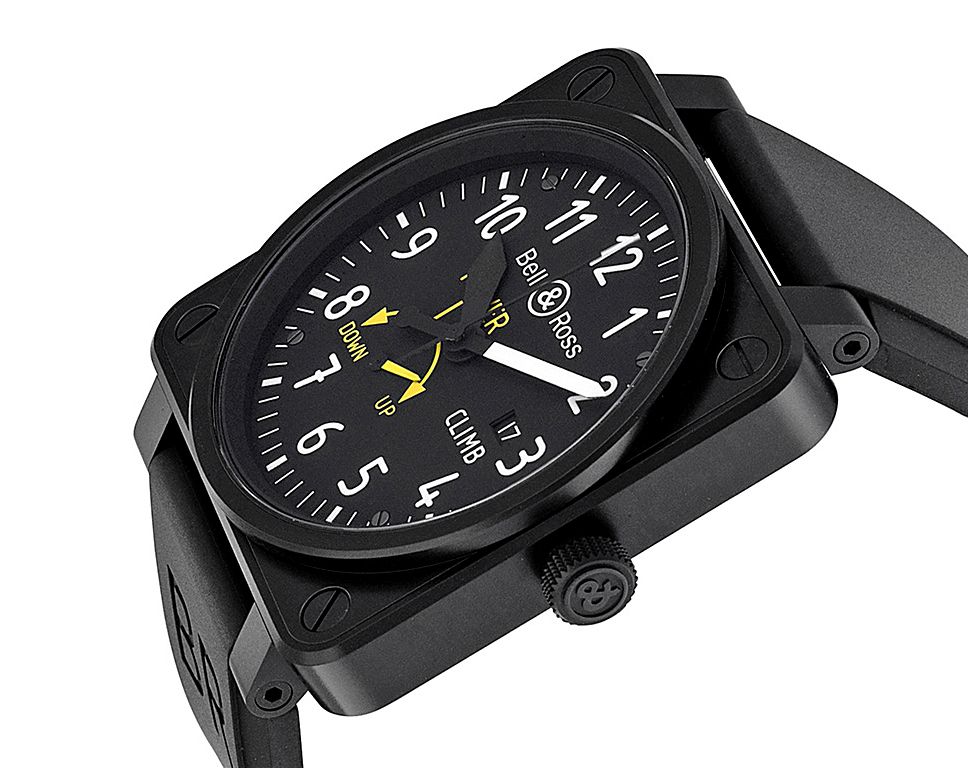 Bell & Ross Aviation BR 01 Flight Instruments Black Dial 46 mm Automatic Watch For Men - 2