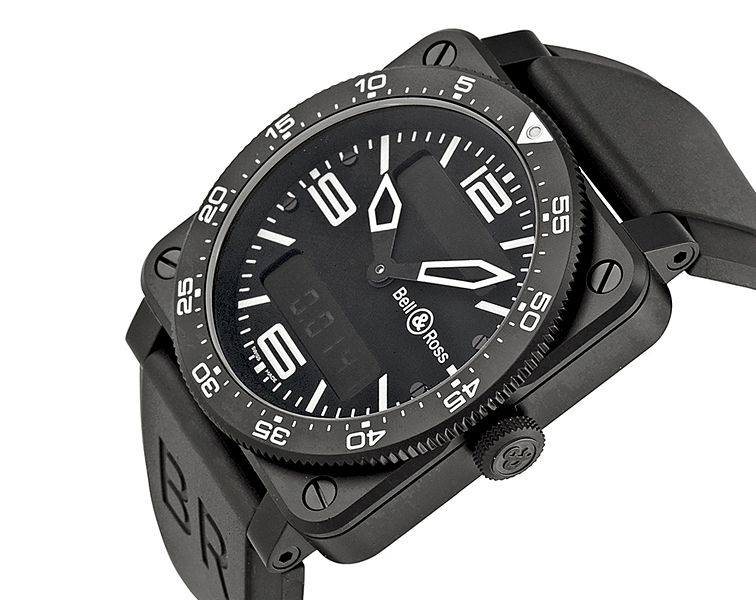 Bell & Ross Aviation BR 03 Type Aviation Black Dial 42 mm Quartz Watch For Men - 3