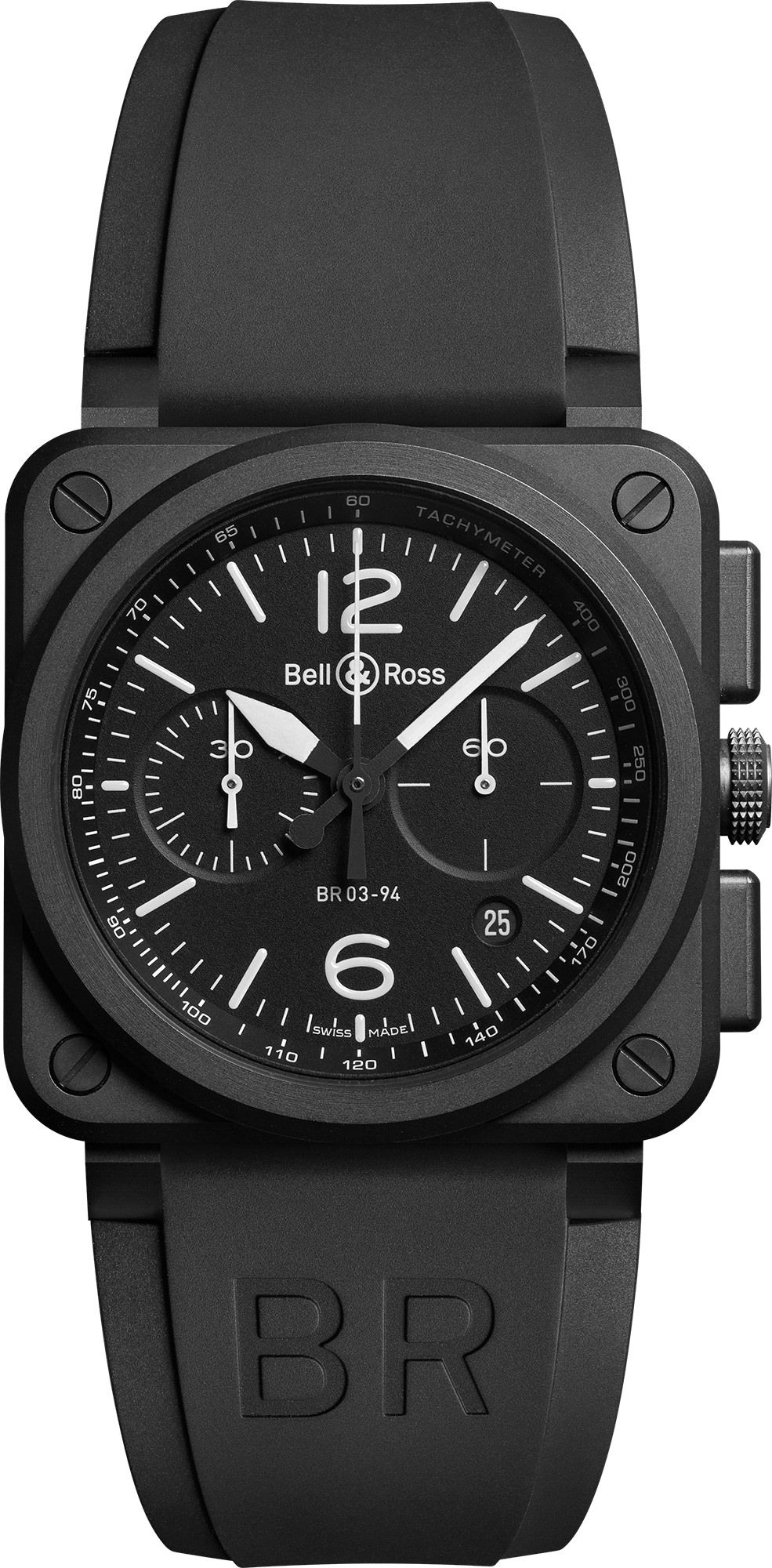 Bell & Ross Aviation  Black Dial 42 mm Automatic Watch For Men - 1