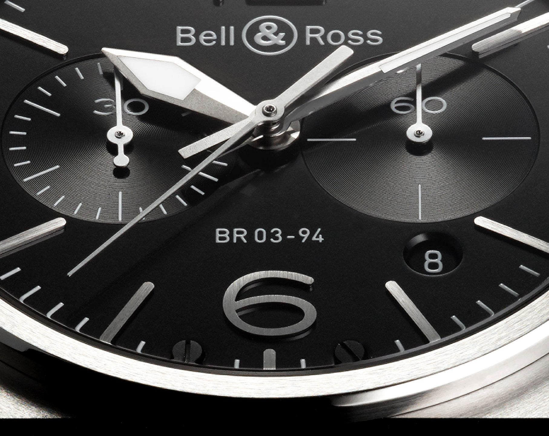 Bell & Ross Aviation BR 03-94 Chronographe Black Dial 42 mm Automatic Watch For Men - 3