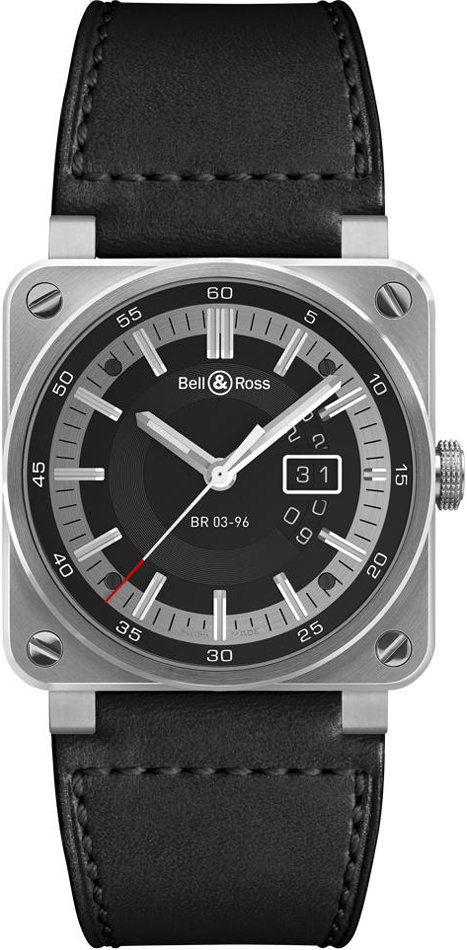 Bell & Ross Aviation  Black Dial 42 mm Automatic Watch For Men - 1