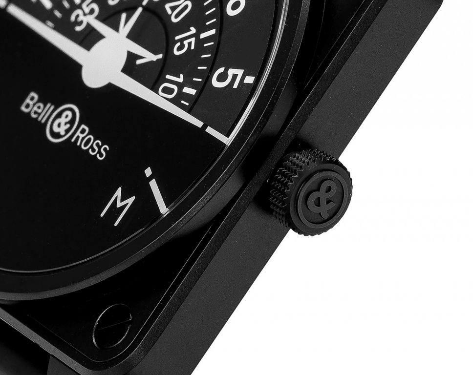 Bell & Ross Aviation BR 01 Flight Instruments Black Dial 46 mm Automatic Watch For Men - 4