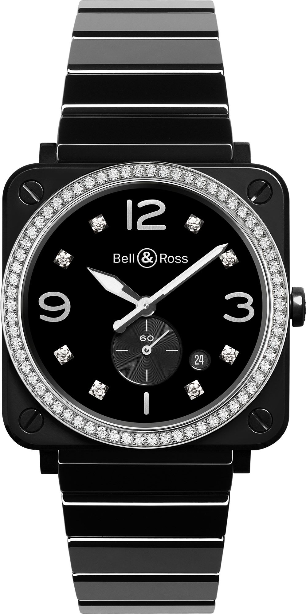 Bell & Ross Aviation BR S Quartz Black Dial 39 mm Quartz Watch For Women - 1