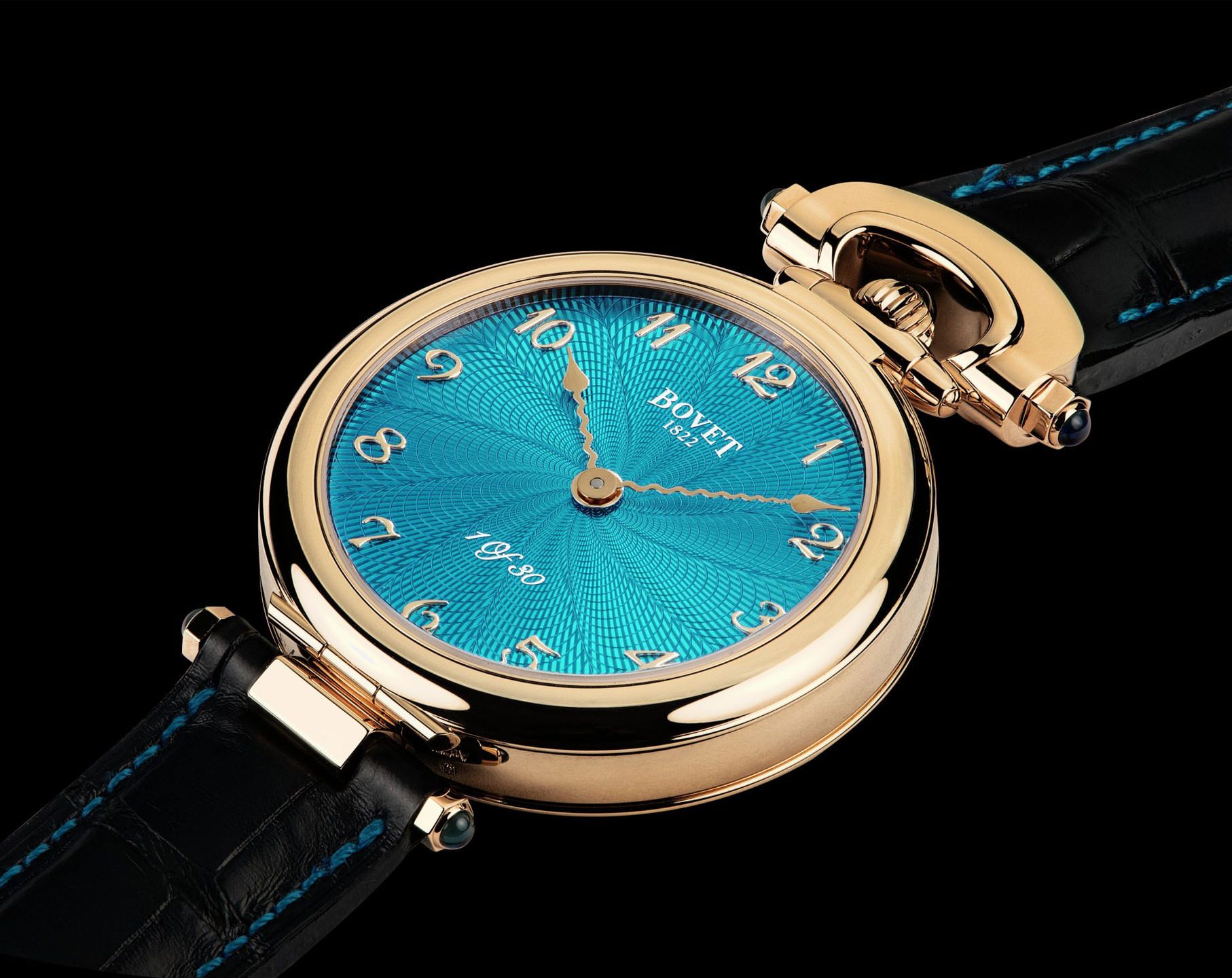 Bovet Fleurier Monsieur Bovet Turquoise Turquoise Dial 43 mm Manual Winding Watch For Men - 2