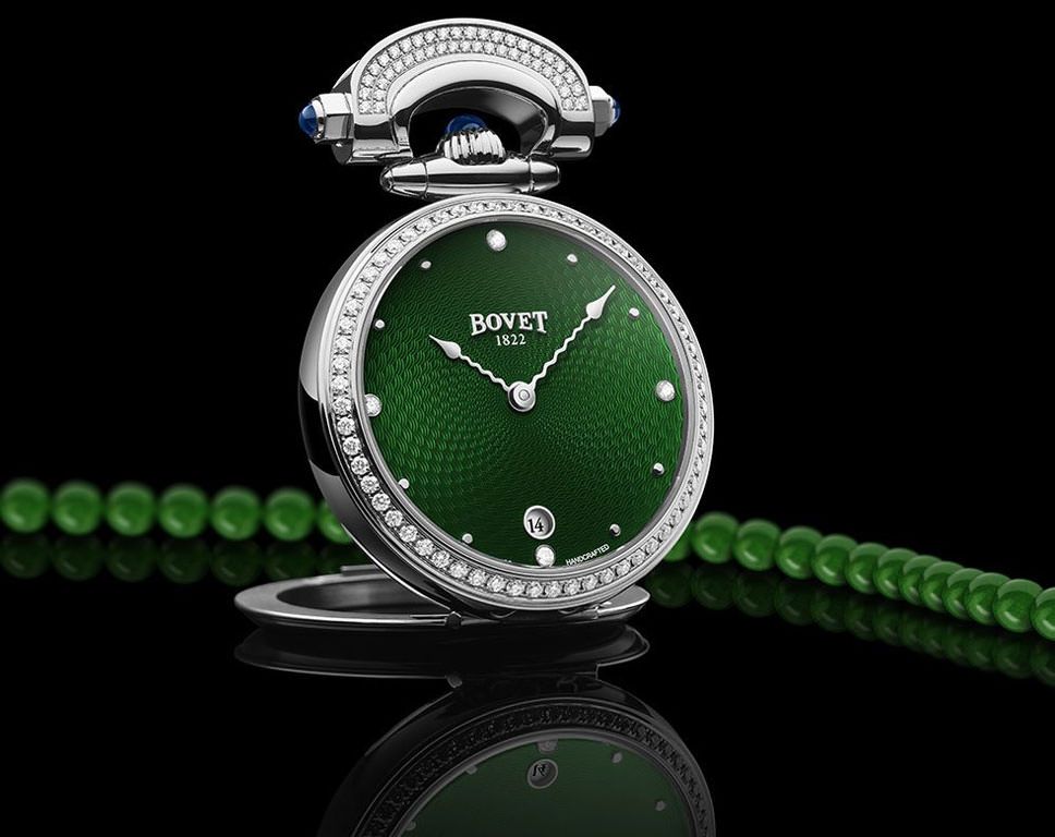 Bovet Fleurier Miss Audrey Green Dial 36 mm Automatic Watch For Women - 4