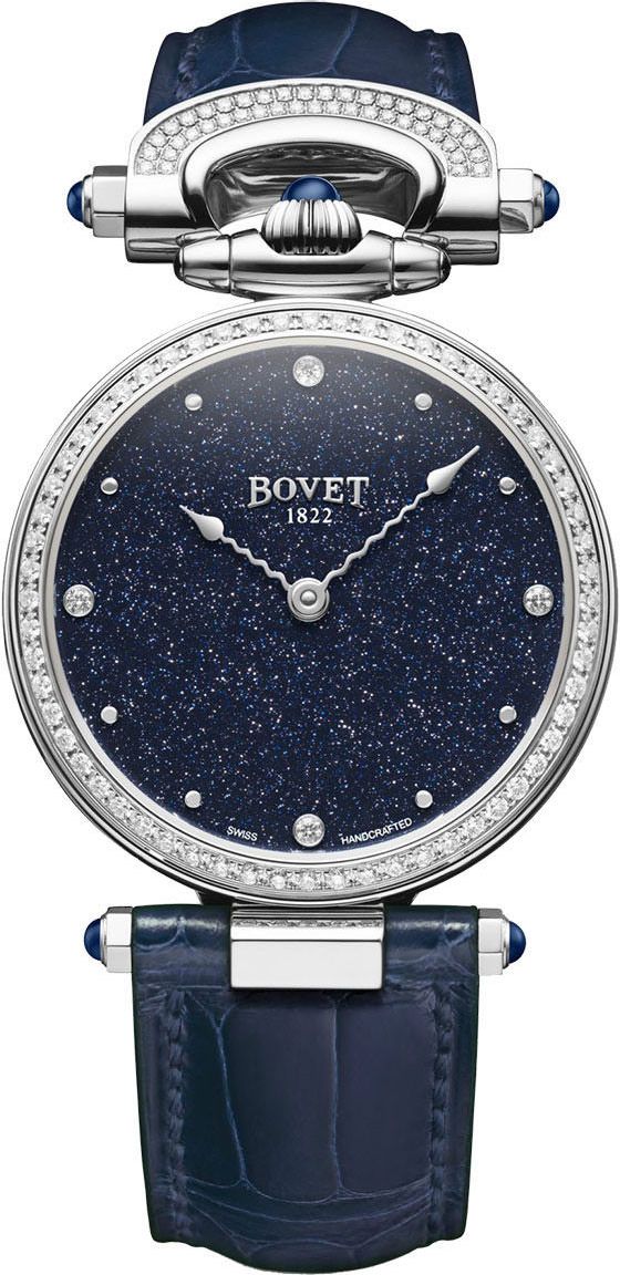 Bovet Fleurier Miss Audrey Blue Dial 36 mm Automatic Watch For Women - 1