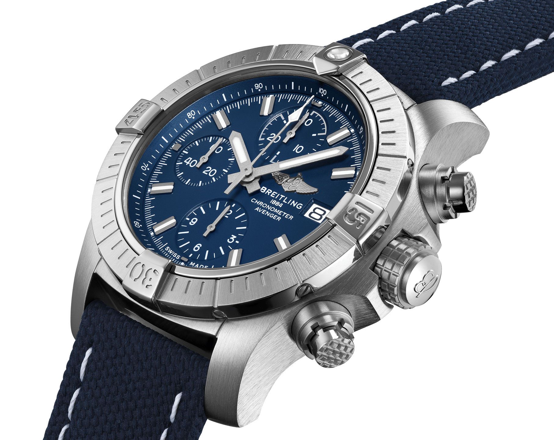 Breitling Avenger  Blue Dial 43 mm Automatic Watch For Men - 2