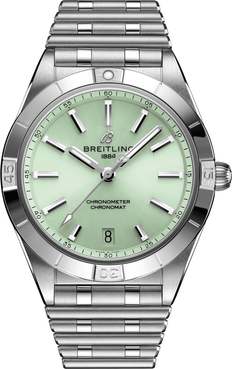 Breitling Chronomat  Green Dial 36 mm Automatic Watch For Women - 1